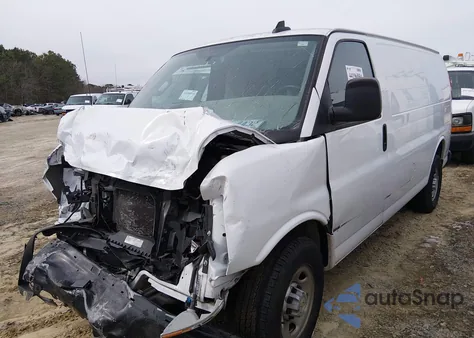 2022 Chevrolet Express Cargo Rwd 2500 Regular Wheelbase Wt z USA, uszkodzony, nr VIN 1GCWGAFP6N1258993